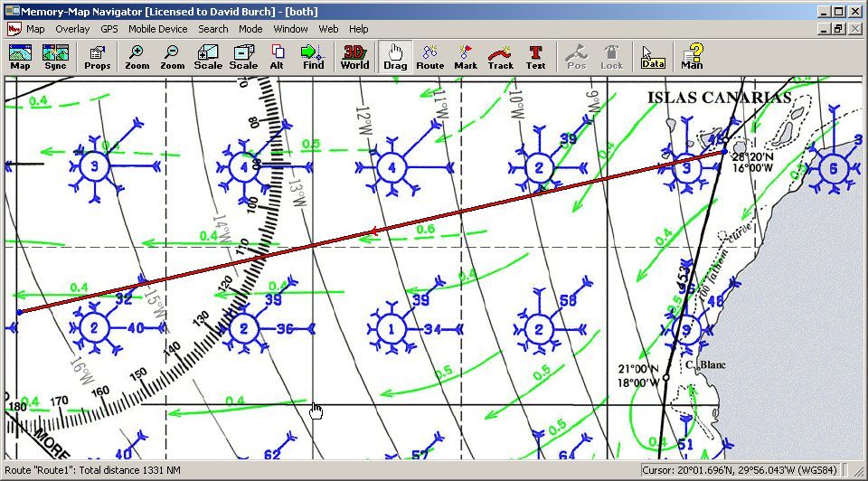 Geo Referencing Electronic Maps Georeferencing With Memory-Map Navigator